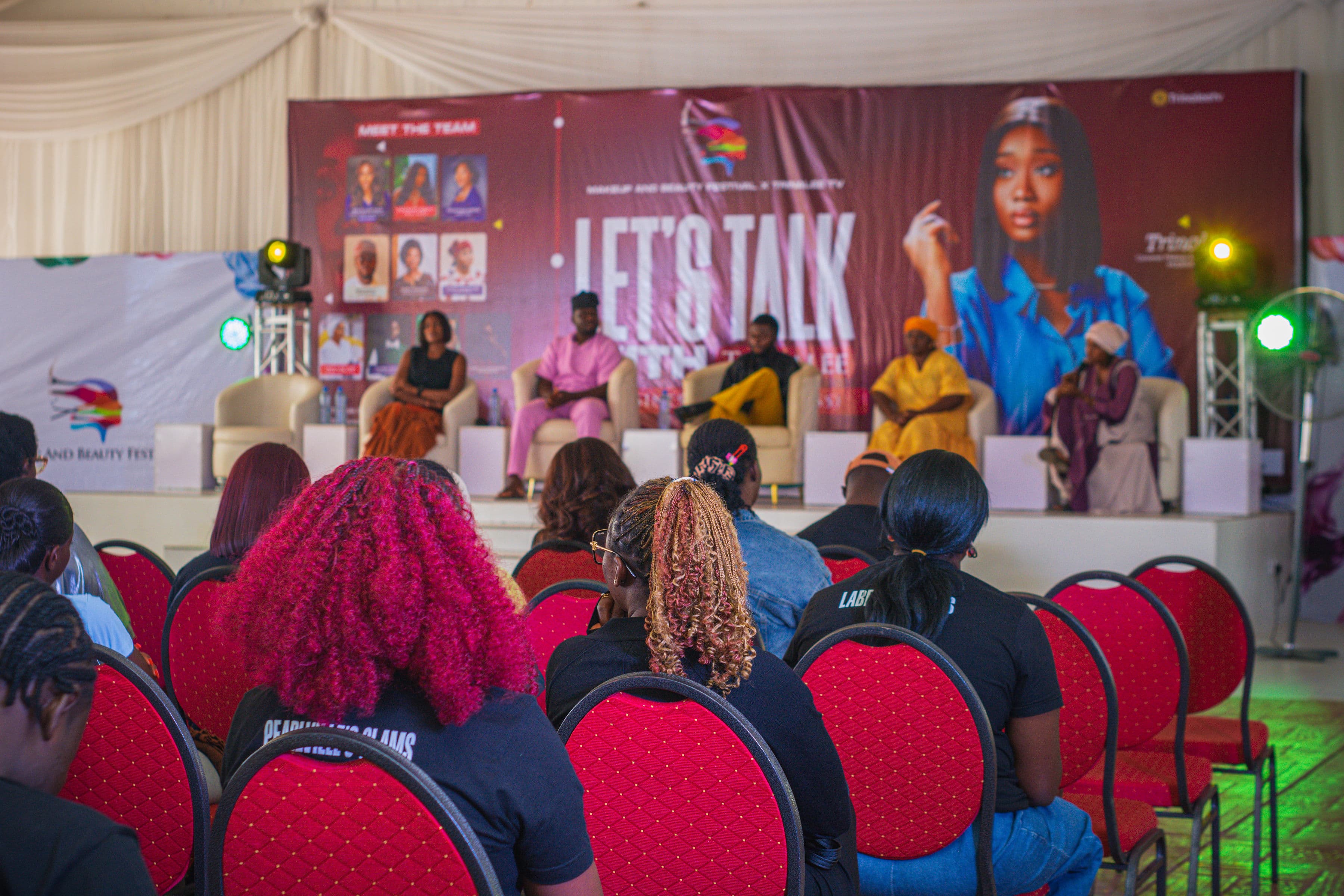 Masterclass at The Makeup and Beauty Festival
